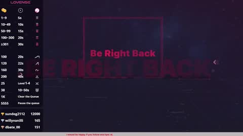       TWITTER andie sugar online show from March 8, 5:43 pm