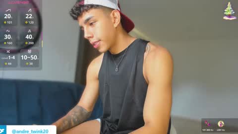 Snapshot of andrew_twink18 chatting on November 13, 3:33 pm Andrew M. online show from November 13, 3:33 pm