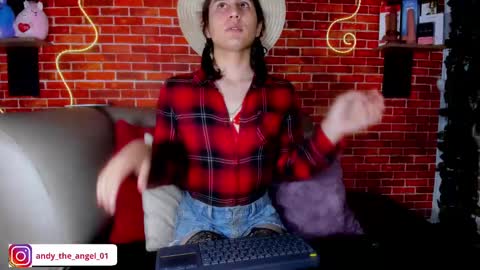 andy angel online show from October 8, 12:03 pm