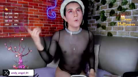 andy angel online show from October 15, 1:55 pm