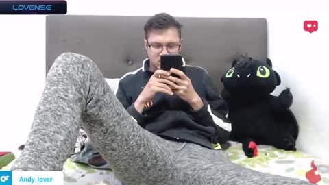 Snapshot of andy_bunny_lover chatting on January 22, 2:48 am ANDY online show from January 22, 2:48 am