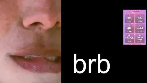 Andrea online show from November 25, 9:04 pm