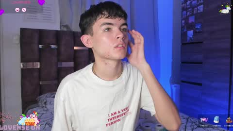 Angelo I work from home this is my room  online show from January 15, 2:24 pm