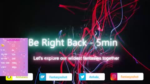 Anhala Rivera online show from October 29, 11:39 pm