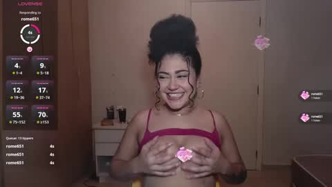 Snapshot of ann4montez_ chatting on December 24, 3:05 am Anna online show from December 24, 3:05 am