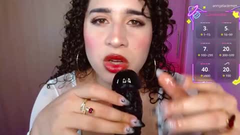 Snapshot of anngelademon chatting on November 5, 4:56 am ANGEL independent model online show from November 5, 4:56 am