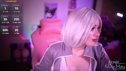 Snapshot of annie_may_may chatting on January 6, 4:47 am Annie May online show from January 6, 4:47 am