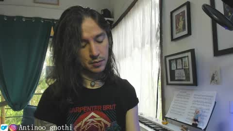 Antinoo Gnothi online show from December 2, 12:40 pm