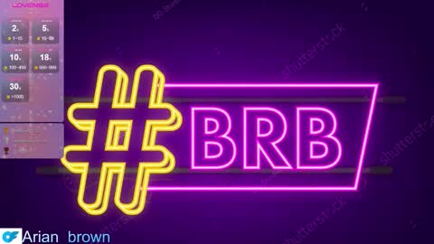 Snapshot of aria_brown_19 chatting on November 13, 8:52 pm ARIA online show from November 13, 8:52 pm