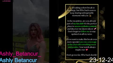 Ashly Betancur  online show from December 24, 2:32 am