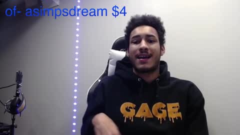 asimpsdream online show from January 11, 2:58 pm