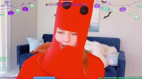 Asiri   pronounced Ah-siri Please no nicknames   3 online show from October 14, 6:20 pm