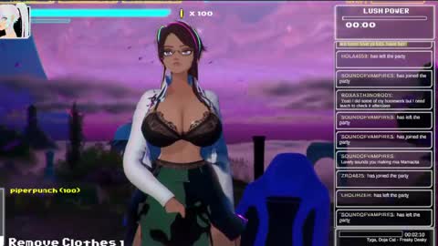 Athena Airis online show from April 22, 9:16 pm