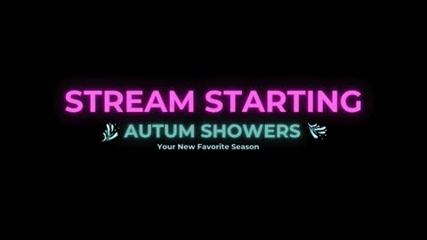 Autum Showers online show from January 11, 6:35 pm