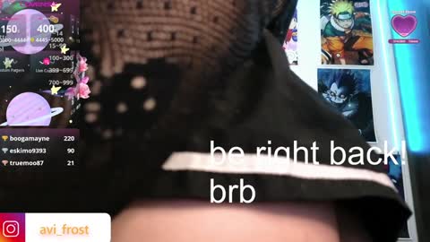 Snapshot of avi_frost chatting on February 8, 1:33 pm Saraaaa independent model 3 online show from February 8, 1:33 pm