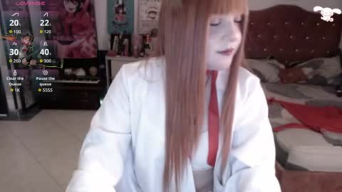 Snapshot of avril2809 chatting on July 14, 2:05 am Abril online show from July 14, 2:05 am