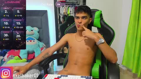 Snapshot of axel_baker01 chatting on December 3, 12:35 am Axel online show from December 3, 12:35 am