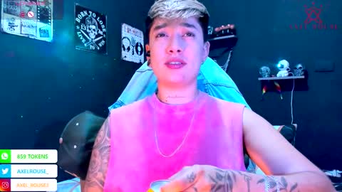 Axel Rouse online show from January 17, 7:17 pm