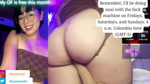 Snapshot of baby_alexx chatting on October 20, 6:25 am Alexandra followme on instragram abyalexand online show from October 20, 6:25 am