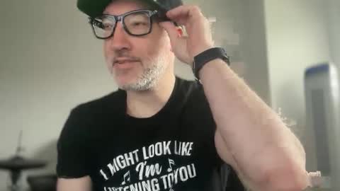 Snapshot of badboymusician chatting on May 12, 9:45 pm RockHardDrummer online show from May 12, 9:45 pm