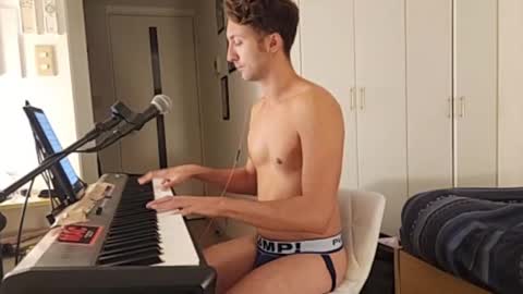 BareBritPianist online show from October 16, 3:24 pm