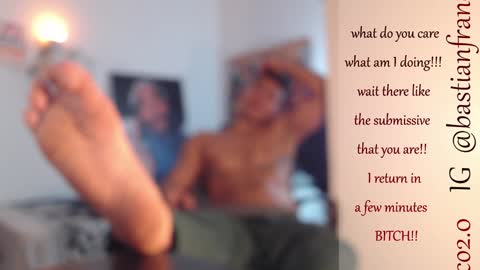 Snapshot of bastian_franco01 chatting on December 2, 10:18 am Bastian Independent Model online show from December 2, 10:18 am