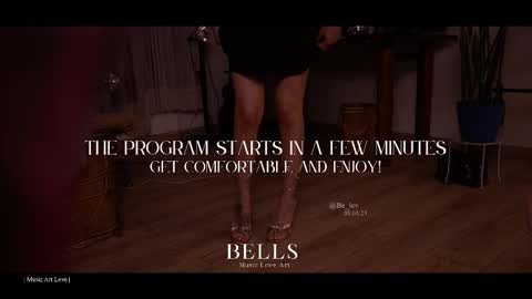 Snapshot of be_lov chatting on March 8, 11:37 am Call me Bells Next Stream on Wednesday Feb 26 online show from March 8, 11:37 am