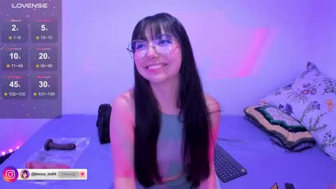 Snapshot of becca_be_ chatting on January 9, 2:43 am Becca is here online show from January 9, 2:43 am