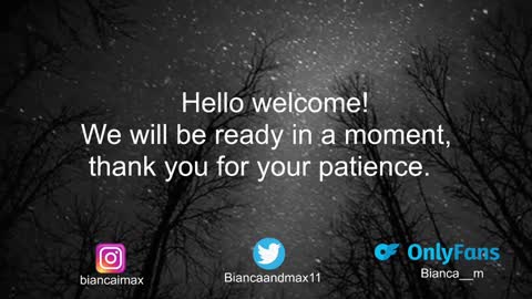 bianca and maxwell online show from January 30, 12:59 pm