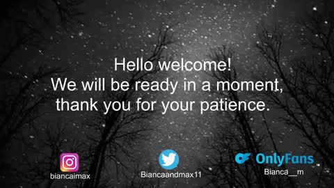 bianca and maxwell online show from February 5, 3:02 am