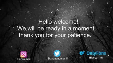 bianca and maxwell online show from February 13, 3:24 pm