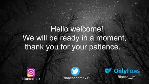 bianca and maxwell online show from February 19, 2:55 pm