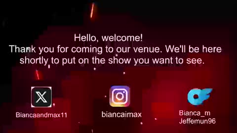 bianca and maxwell online show from September 12, 1:55 pm