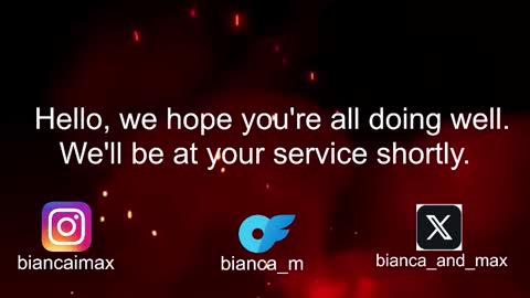 bianca and maxwell online show from October 9, 2:37 pm