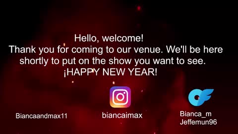 bianca and maxwell online show from January 9, 3:04 pm