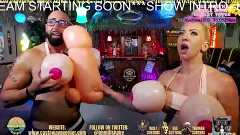 Snapshot of bigbananamilfshake chatting on June 2, 4:25 am Mya and Angelo online show from June 2, 4:25 am