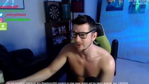 Snapshot of bigjohnny550 chatting on January 9, 12:03 am Johnny D Good online show from January 9, 12:03 am