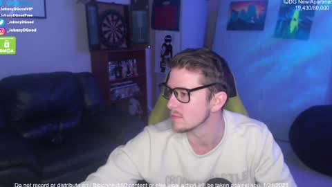 Snapshot of bigjohnny550 chatting on January 23, 10:44 pm Johnny D Good online show from January 23, 10:44 pm