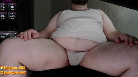 Snapshot of billyman503 chatting on December 11, 3:02 am BillyMan online show from December 11, 3:02 am