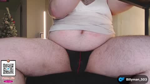 Snapshot of billyman503 chatting on December 31, 6:37 am BillyMan online show from December 31, 6:37 am