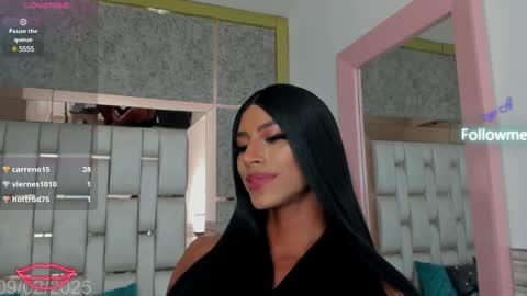 Snapshot of blackbeauty_ts chatting on February 12, 3:49 pm Nina online show from February 12, 3:49 pm