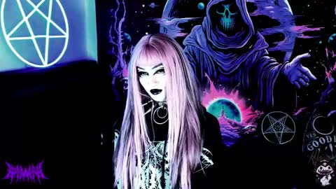 Snapshot of blasphemiangxrl chatting on March 8, 11:05 am online show from March 8, 11:05 am