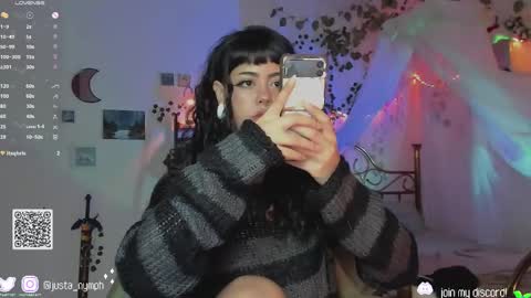   Im Nym  Justa nymph on twitter and IG online show from January 6, 1:42 am