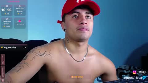 Snapshot of boylatin_777 chatting on October 10, 6:01 am miguel online show from October 10, 6:01 am