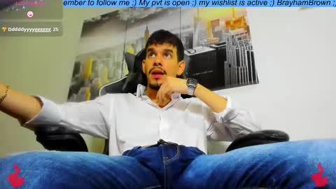 Snapshot of brayhambrown chatting on November 19, 1:16 am brayhambrown online show from November 19, 1:16 am