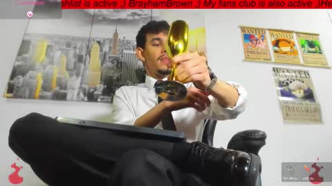 Snapshot of brayhambrown chatting on January 14, 3:12 am brayhambrown online show from January 14, 3:12 am