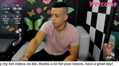 Snapshot of brunocuttie94 chatting on March 2, 12:09 am Join my fan club here 150 tokens a month online show from March 2, 12:09 am