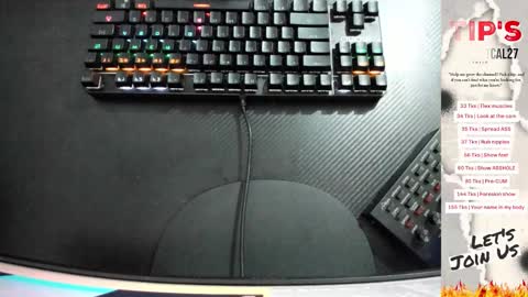 Snapshot of calihotcaliente27 chatting on September 17, 11:56 am calihotcaliente27 online show from September 17, 11:56 am