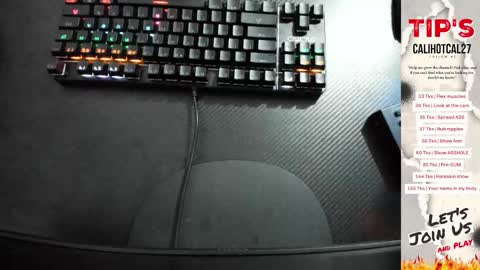 Snapshot of calihotcaliente27 chatting on September 24, 11:02 am calihotcaliente27 online show from September 24, 11:02 am