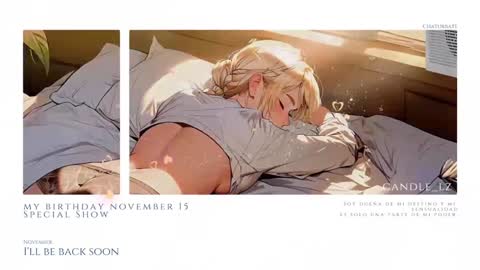 candle_lz online show from December 22, 6:06 am